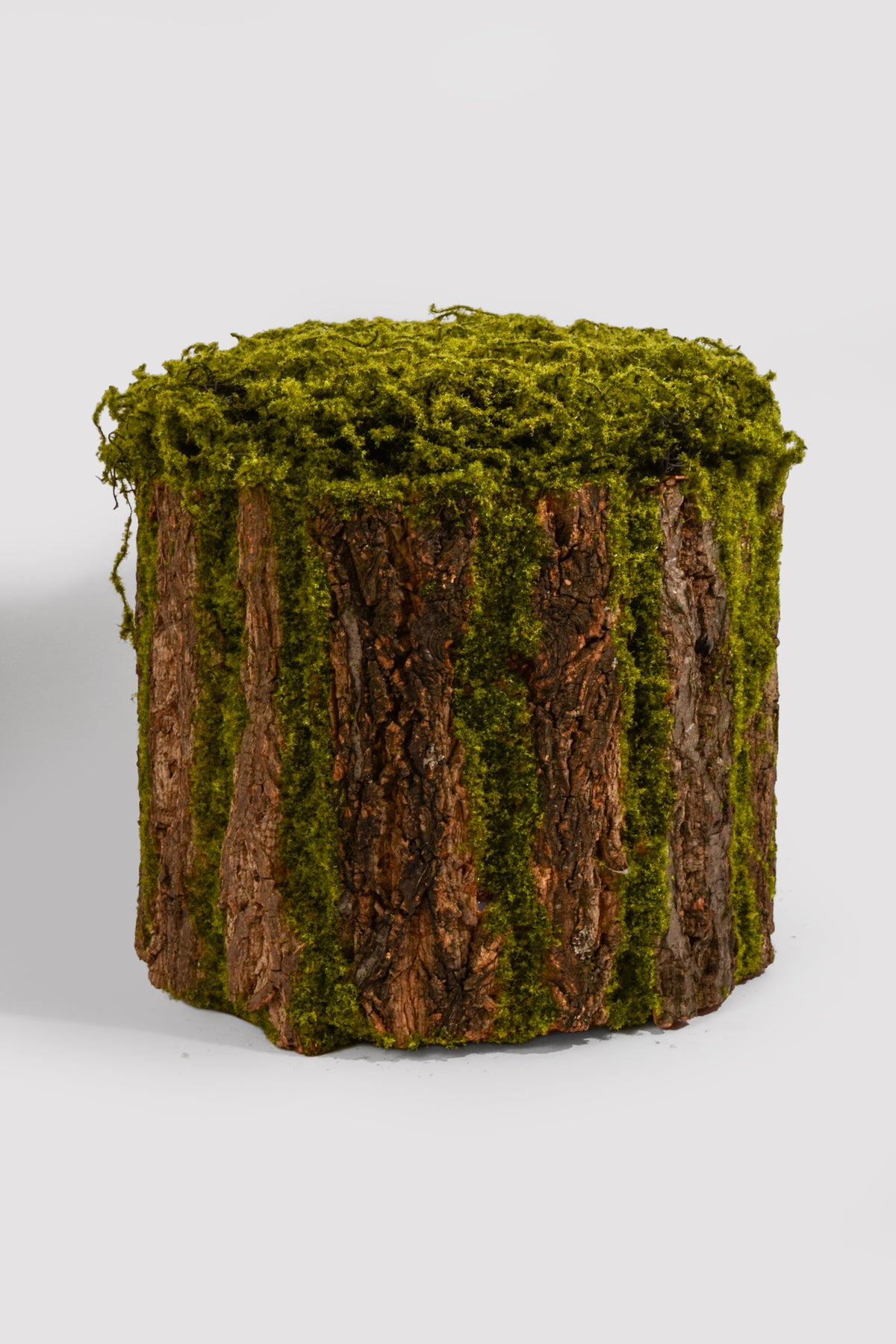 12" X 12" Bark Rack W/Moss Green