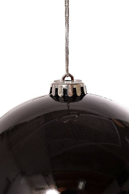 150MM Shiny Plastic Ball Black