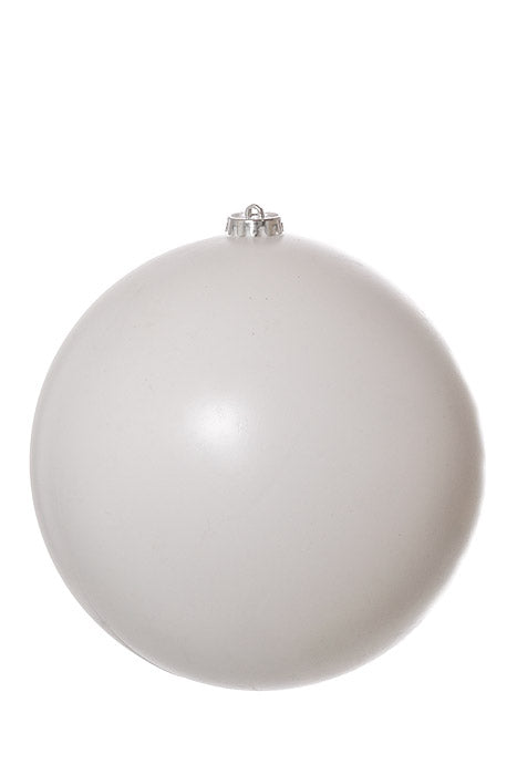 200Mm Plastic Ball Ornament White