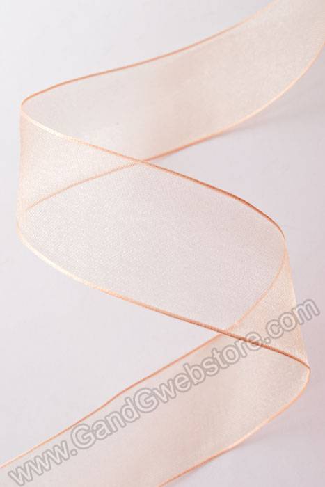 1.5" X 25yds Encore Wired Ribbon Silver