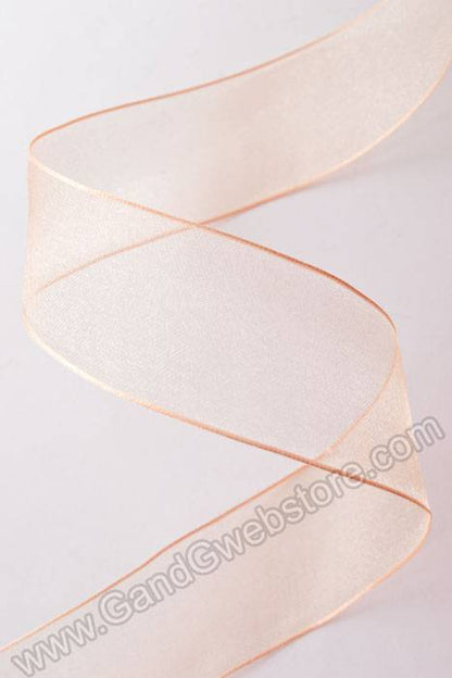 1.5" X 25yds Encore Wired Ribbon Silver