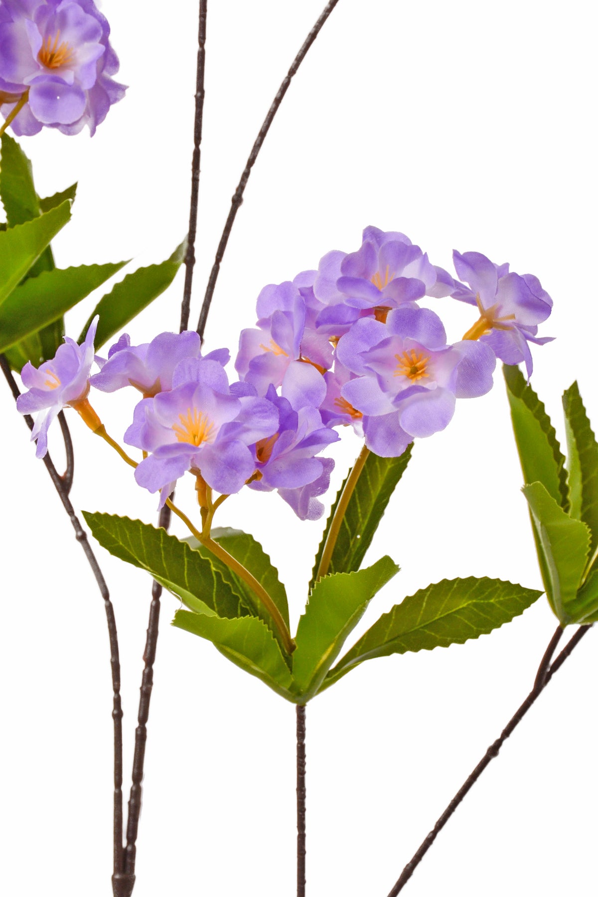 51" Silk Cherry Blossom Spray Purple