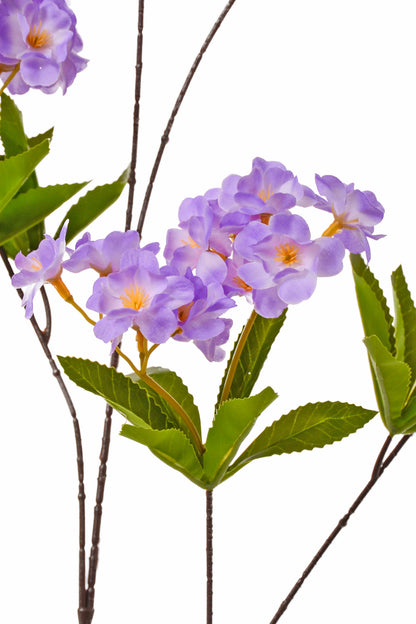 51" Silk Cherry Blossom Spray Purple