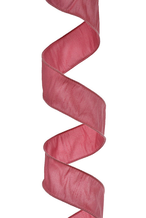 2-1/2" X 10Yds Wired Anisha Ribbon Chateau Rose