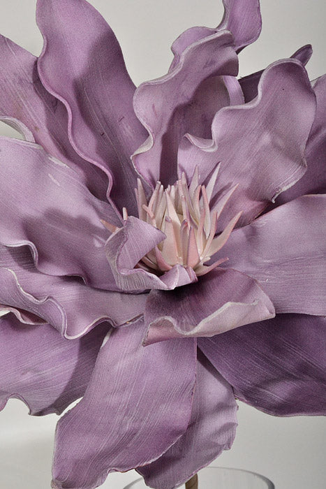 30" Foam Flower Spray Lavender