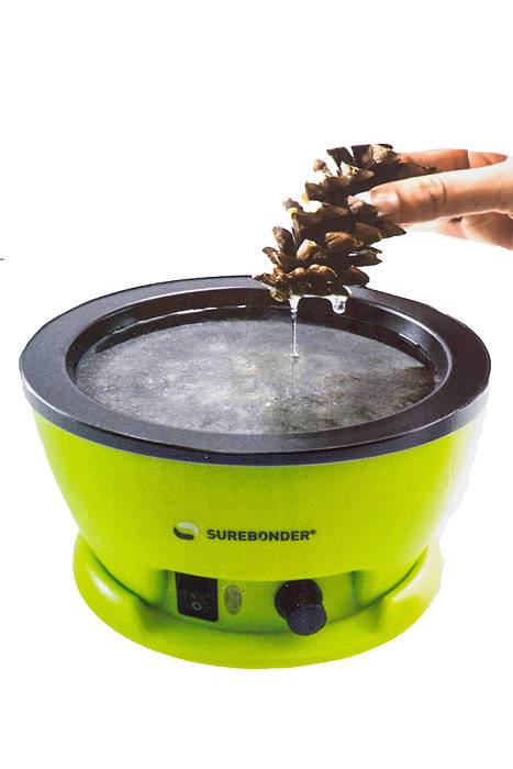 5.25" Round Skillet Green/black