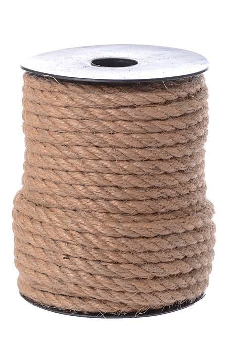 5mm X 20m Jute Rope Natural