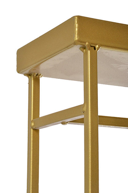 38.5" X 5.5" X 39" Biltmore Stand Gold