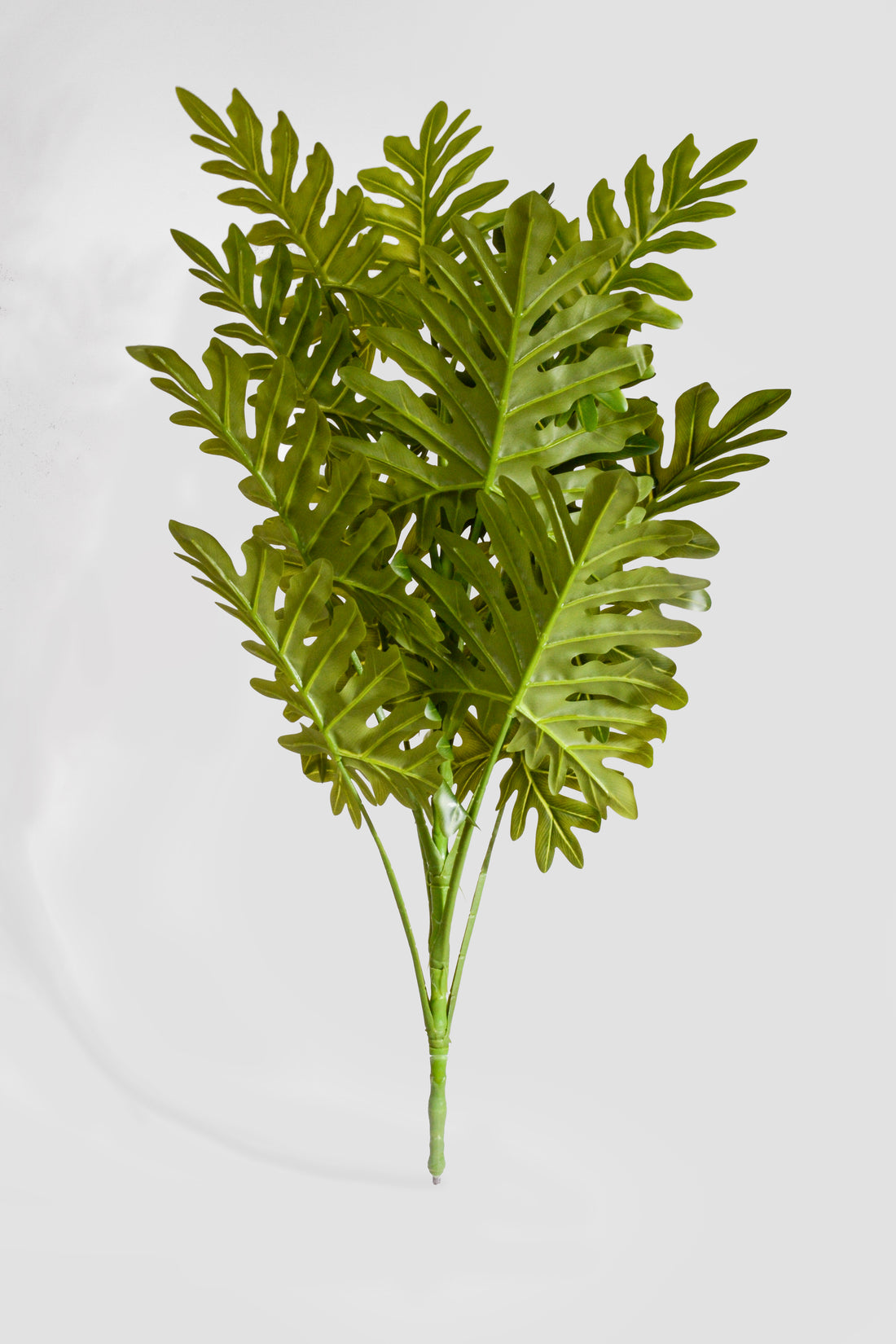 40" Artificial Philodendron Selloum Plant Green
