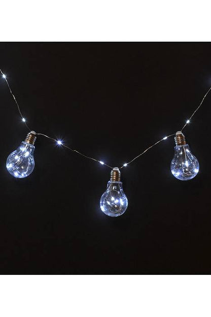 10 Bulb String Led Lights White