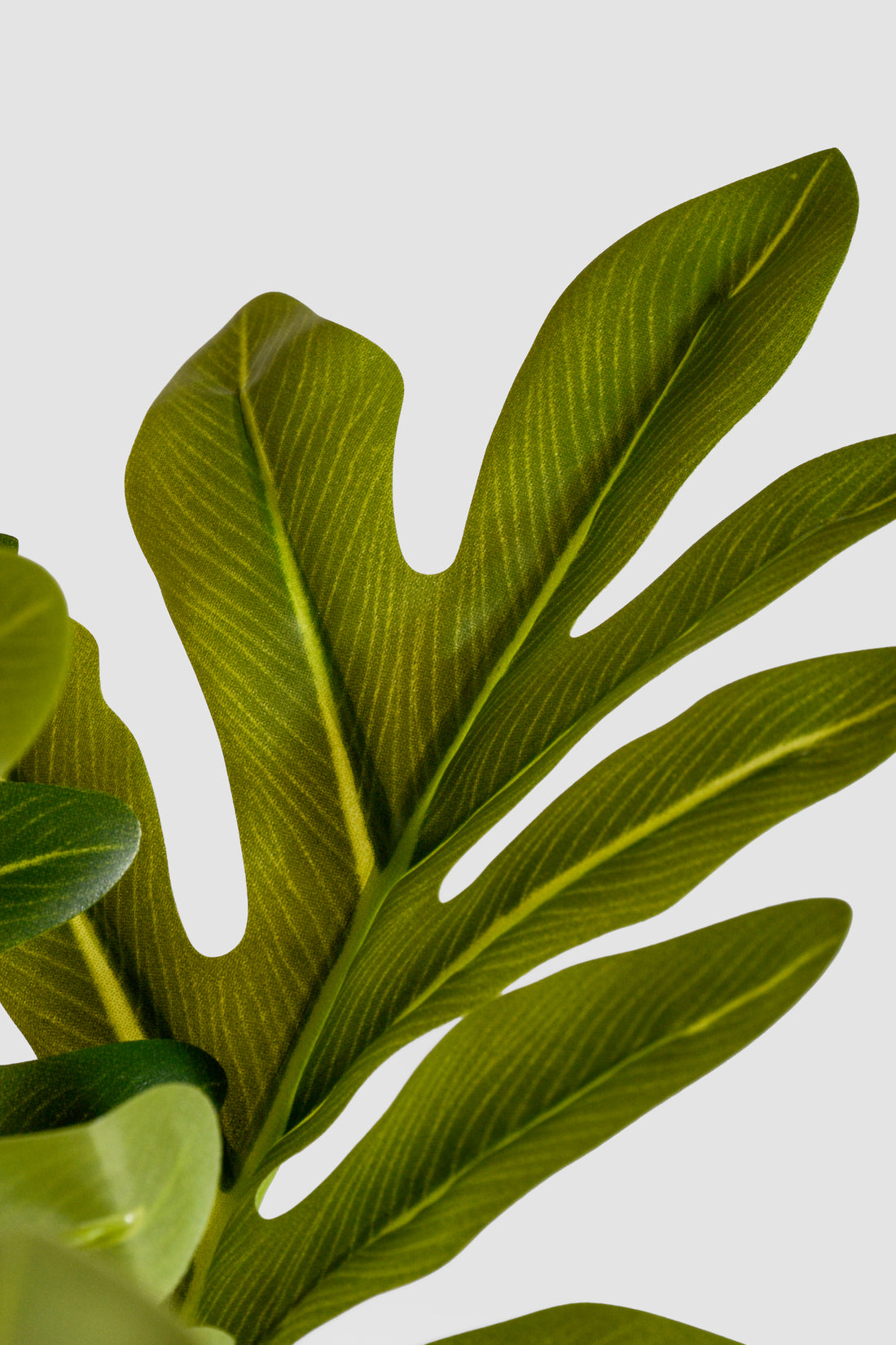 40" Artificial Philodendron Selloum Plant Green