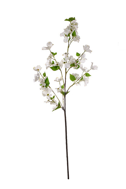 48" Silk Buckhead Dogwood Branch White