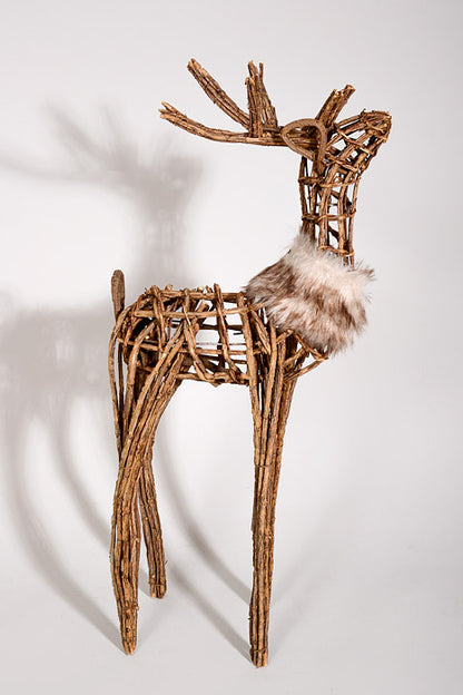 5" x 25" Christmas Dear Brown