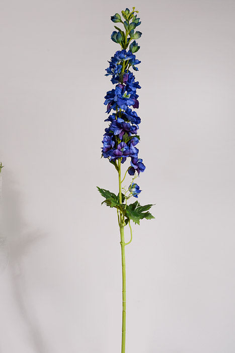 40&quot; Silk Delphinium Bush Dark Blue