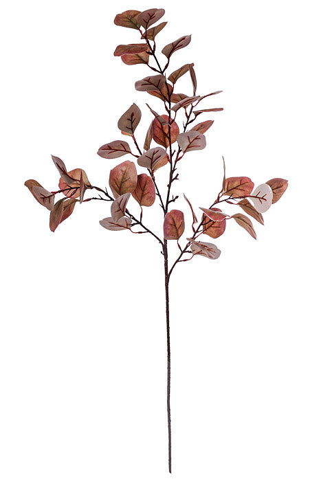 35.5" Eucalyptus Spray Burgundy
