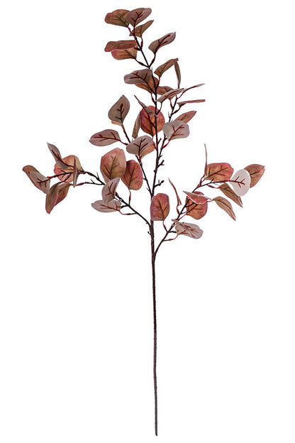 35.5" Eucalyptus Spray Burgundy