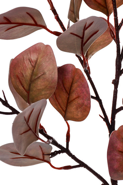 35.5" Eucalyptus Spray Burgundy