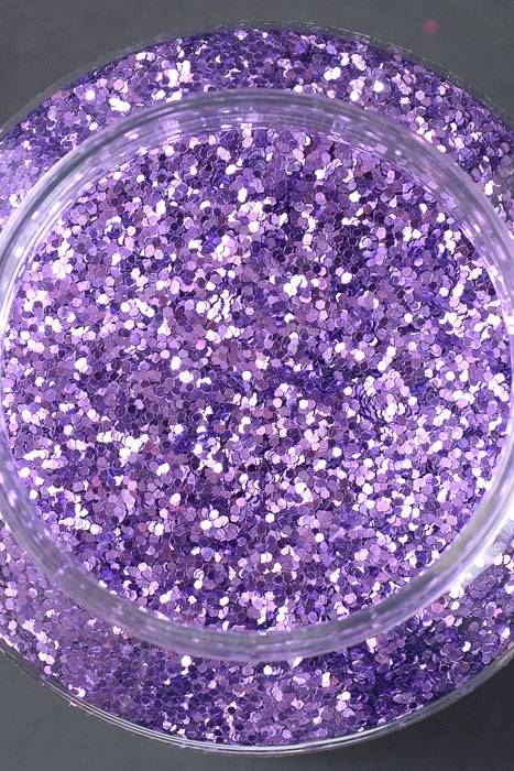 16oz X .035" Glitter Purple