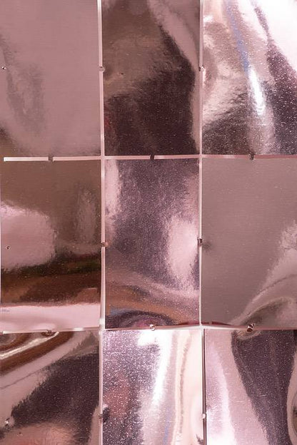36"x48" Foil Mirror Backdrop Rose Gold