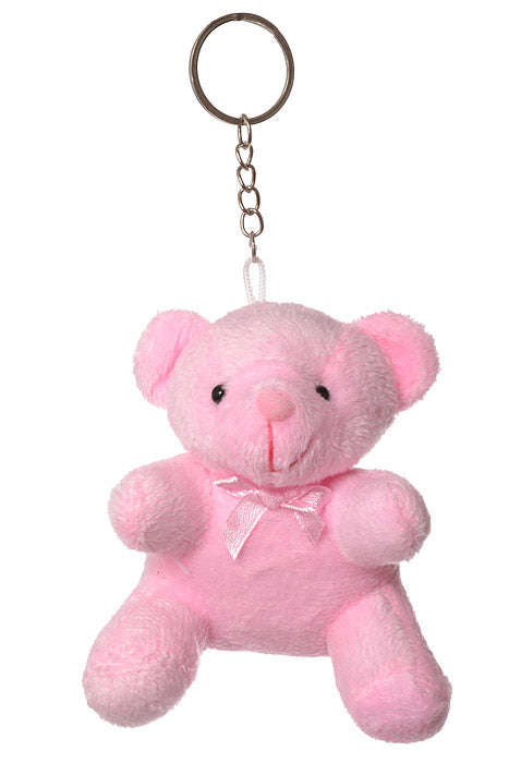 3.5" Sitting Teddy Bear Pink PKG/3