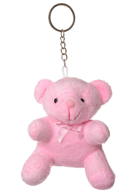 3.5" Sitting Teddy Bear Pink PKG/3