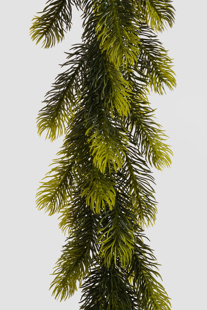 70" Pine Garland Green