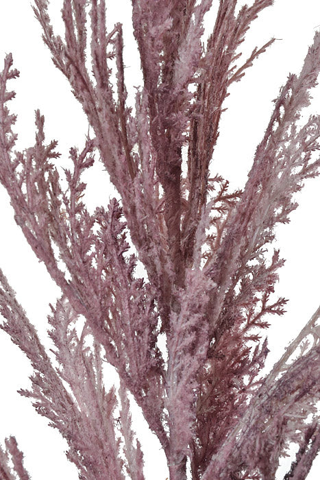 37" Plastic Pampas Grass Spray Plum