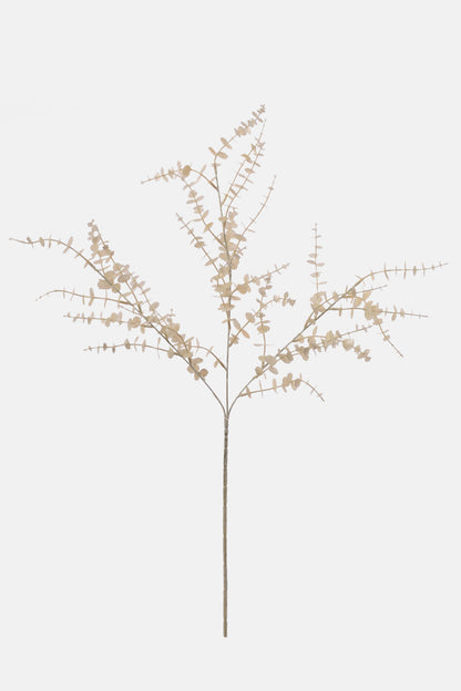 29" Artificial Eucalyptus Bush White