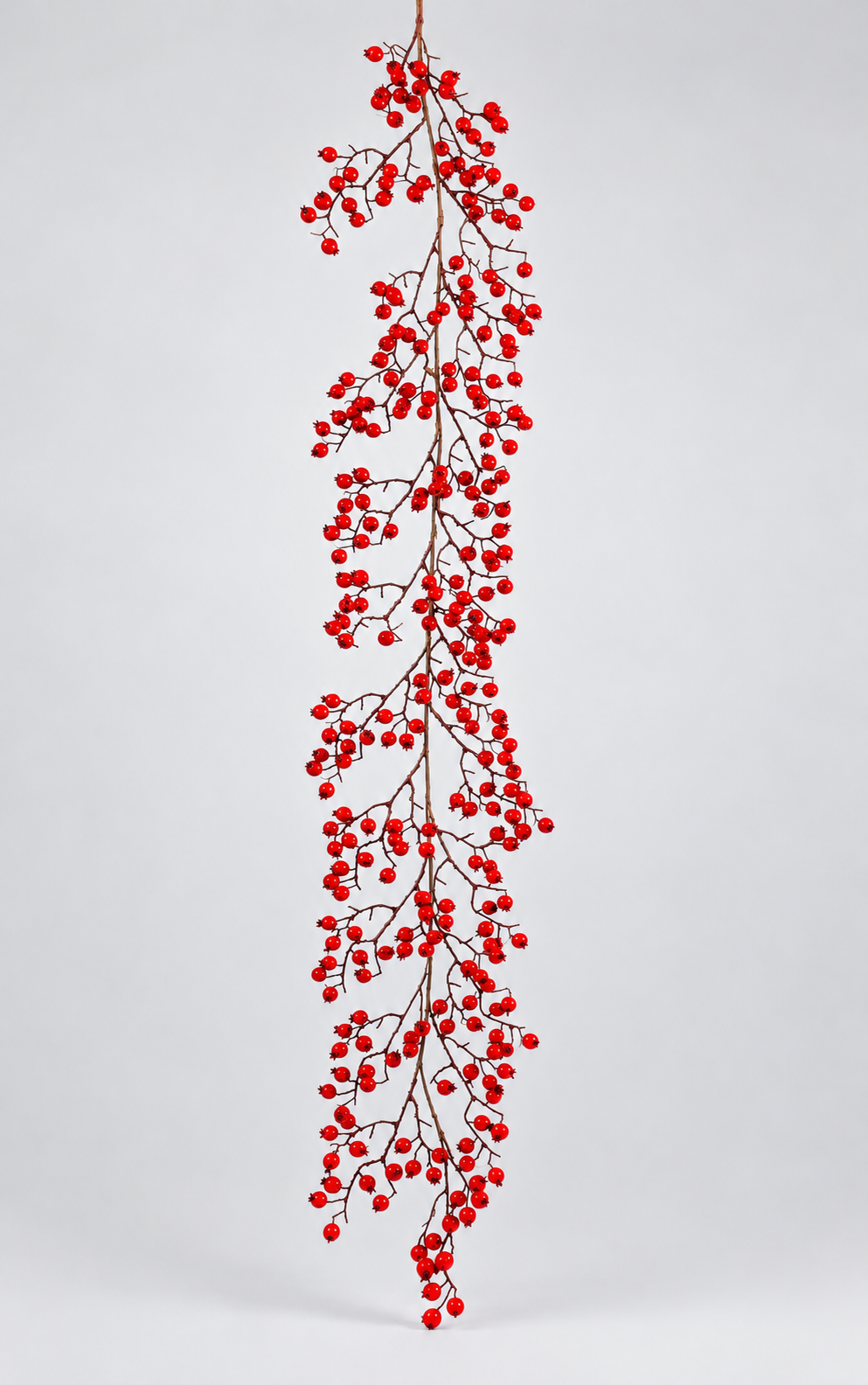 5.5Ft Berry Garland Red