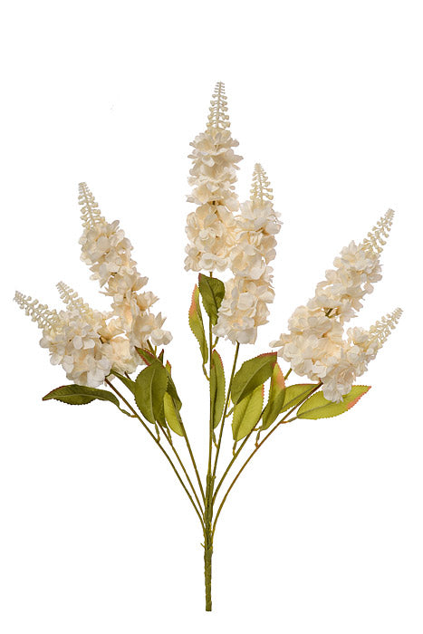 24.5" Silk Snapdragon Spray Cream