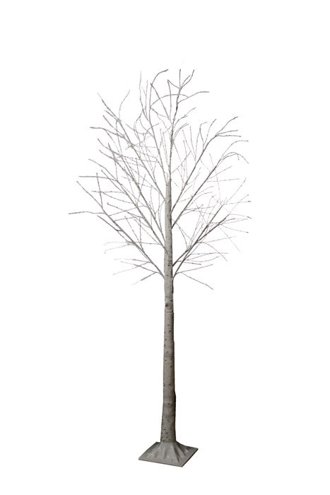 6Ft X 43.5" Fairy Christmas Tree With 750 Led Lights White