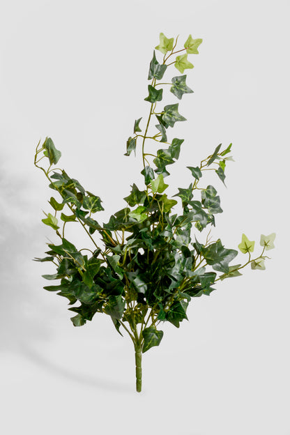 22" Artificial English Hanging Bush Green