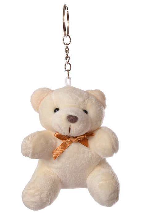 3.5" Sitting Teddy Bear Ivory PKG/3