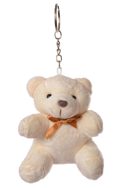 3.5" Sitting Teddy Bear Ivory PKG/3