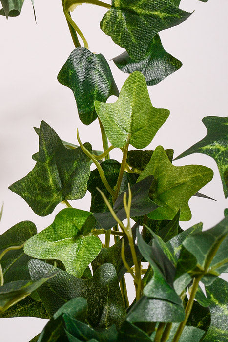 22" Artificial English Hanging Bush Green