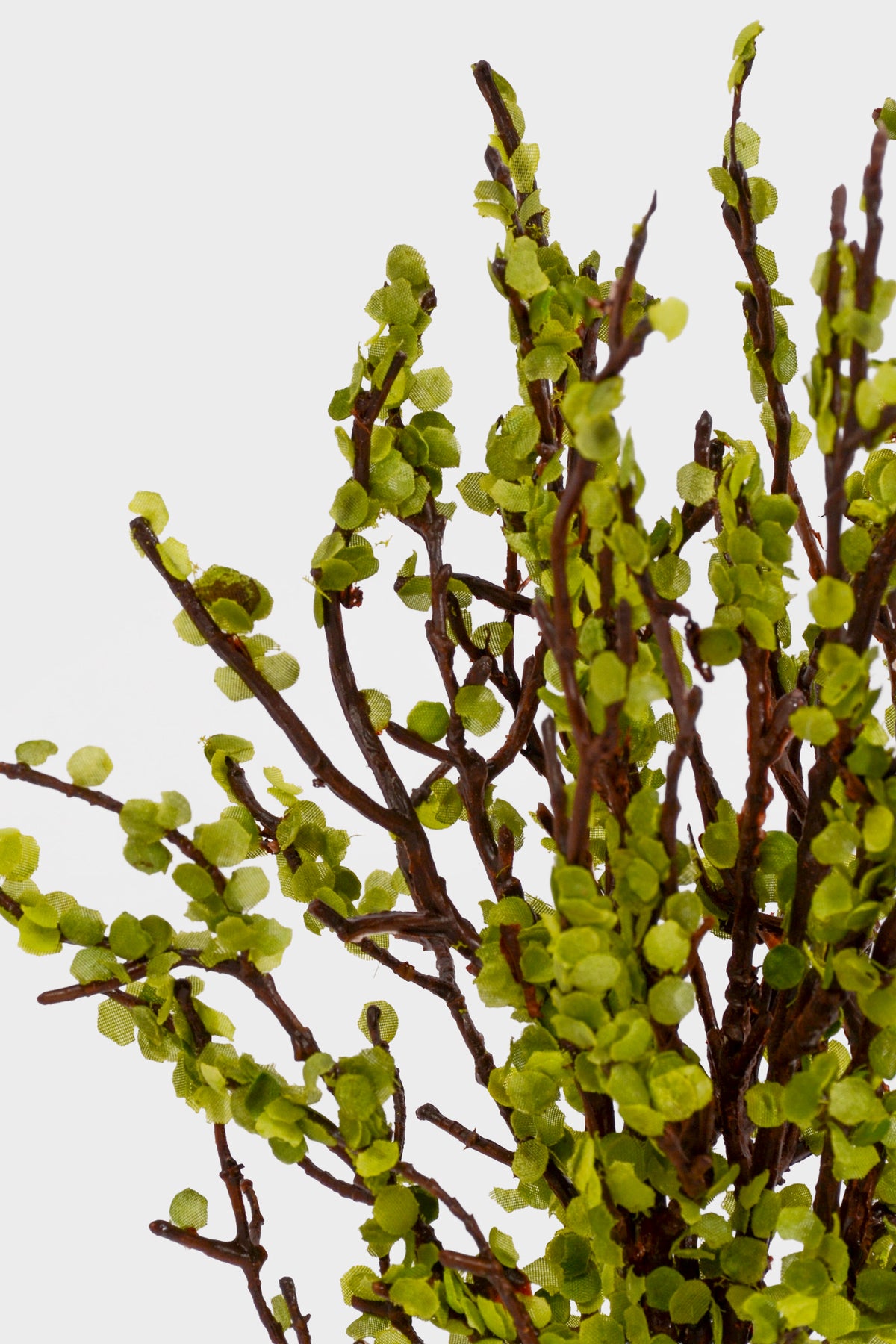 17.75" Twig Branch W/Leafs Green