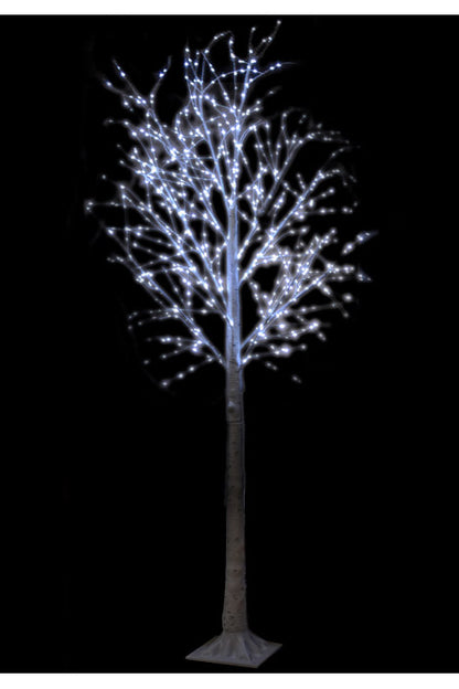6Ft X 43.5" Fairy Christmas Tree With 750 Led Lights White