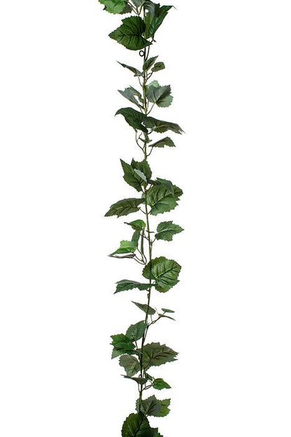 6ft Piggyback Garland Green