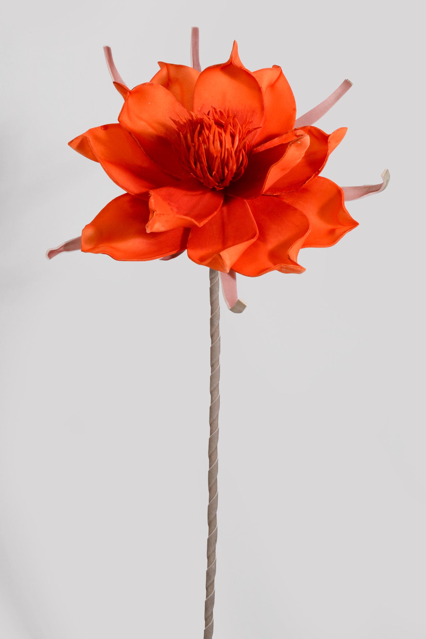 25" Pandula Foam Flower Orange