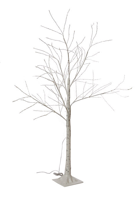 4Ft X 43.5" Fairy Christmas Tree With 390 Led Lights White