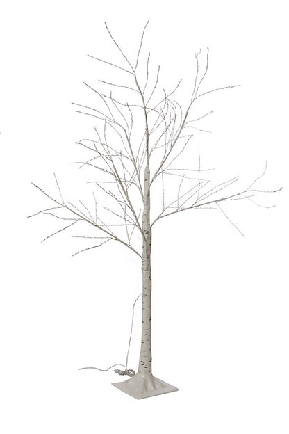 4Ft X 43.5" Fairy Christmas Tree With 390 Led Lights White