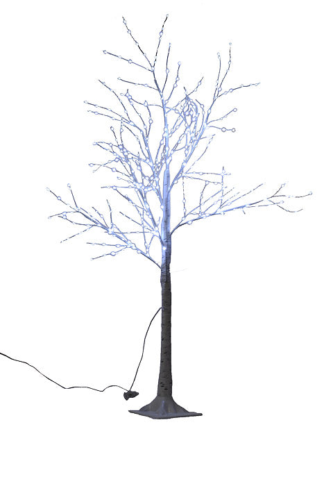 4Ft X 43.5" Fairy Christmas Tree With 390 Led Lights White