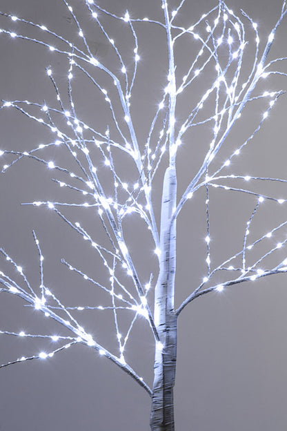 4Ft X 43.5" Fairy Christmas Tree With 390 Led Lights White