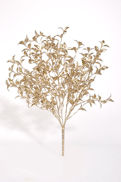 22" Tea Leaf Bush Champagne