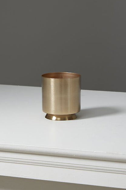 3.25"X 3.5" Soleil Pot Gold