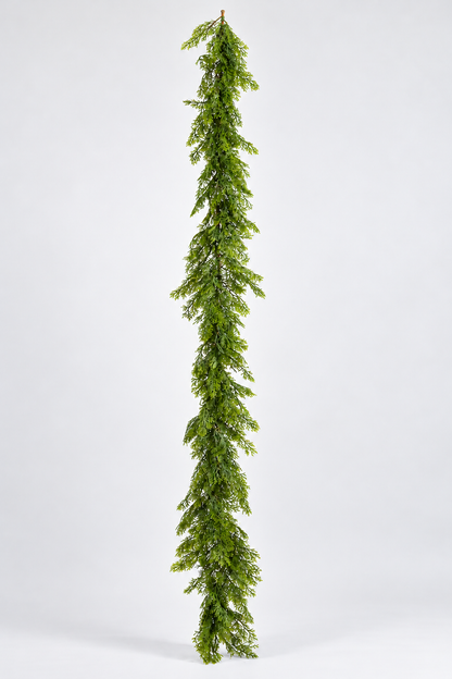 70" Cedar Garland Green