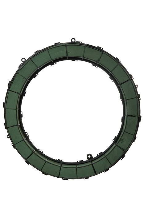 22" Aqua Foam Wreath Green