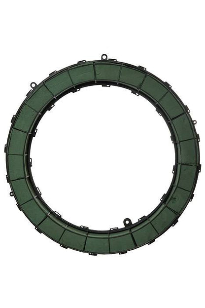 22" Aqua Foam Wreath Green