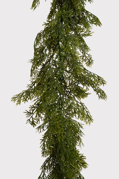 70" Cedar Garland Green