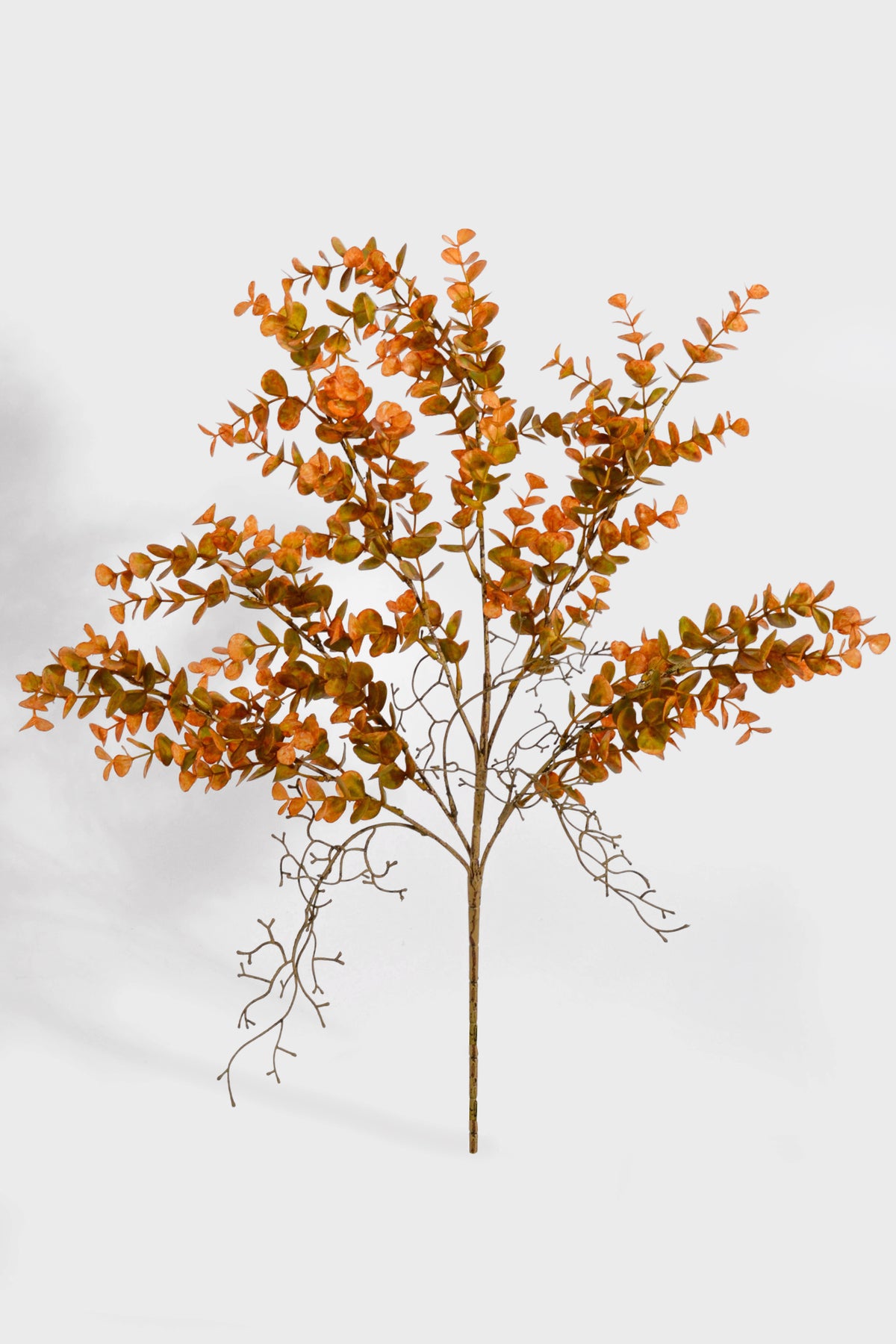 24" Eucalyptus Bush Orange/Green